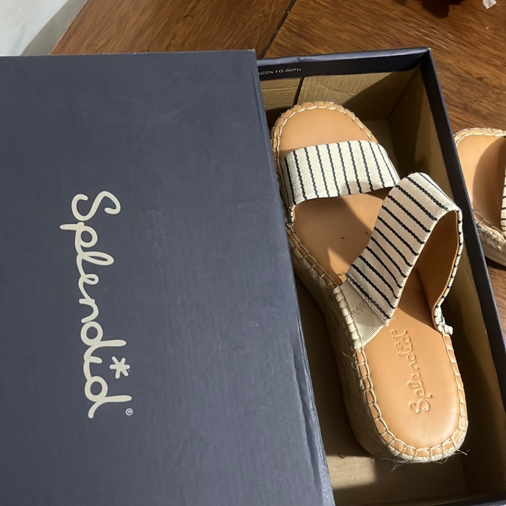 New splendid lacey espadrille